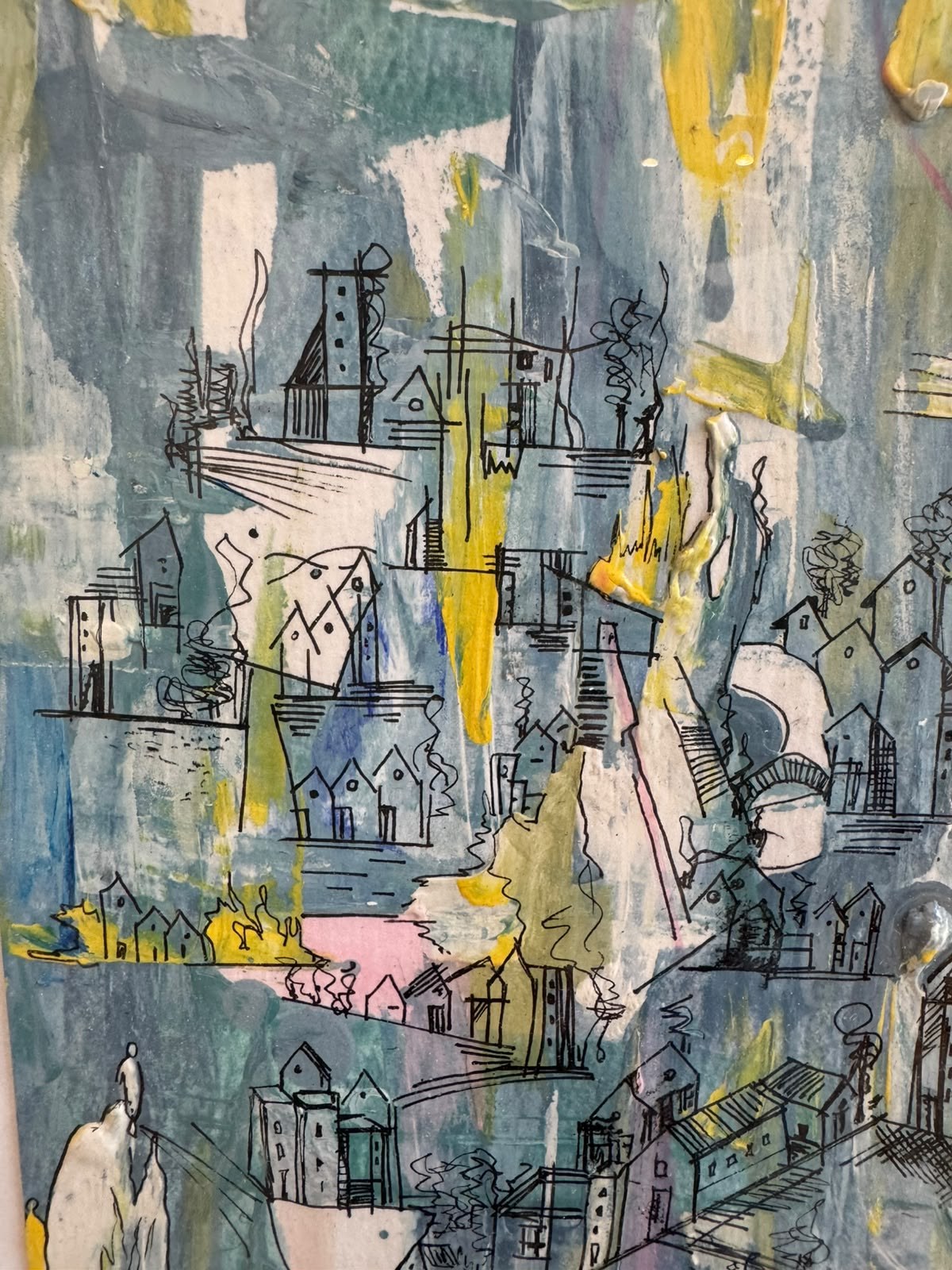 Fragmento de Casitas en blue