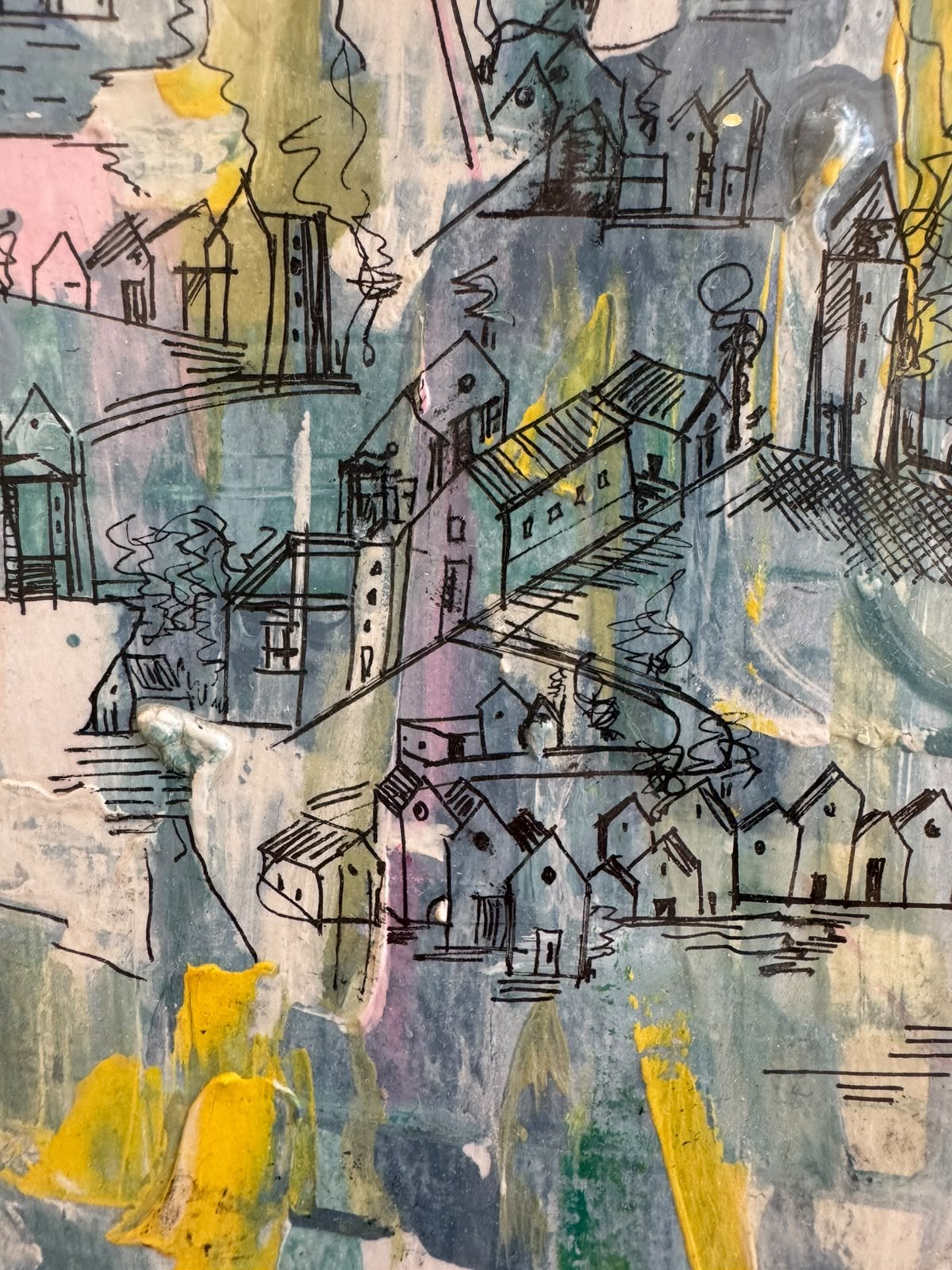 Fragmento de Casitas en blue